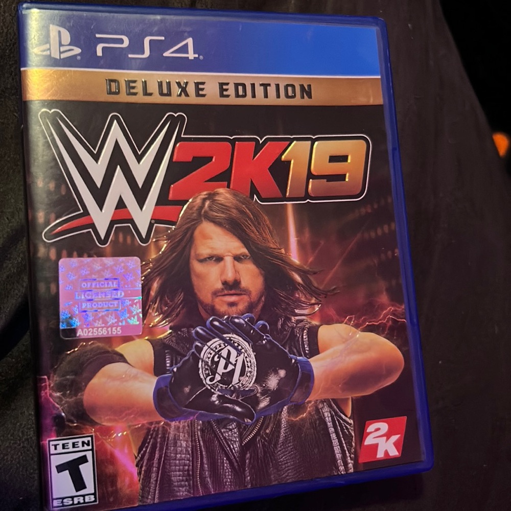 WWE 2K19 PS4 game used